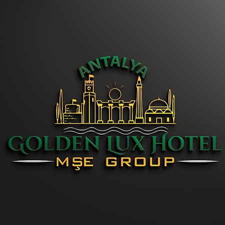 Golden Lux Hotel Анталья Экстерьер фото