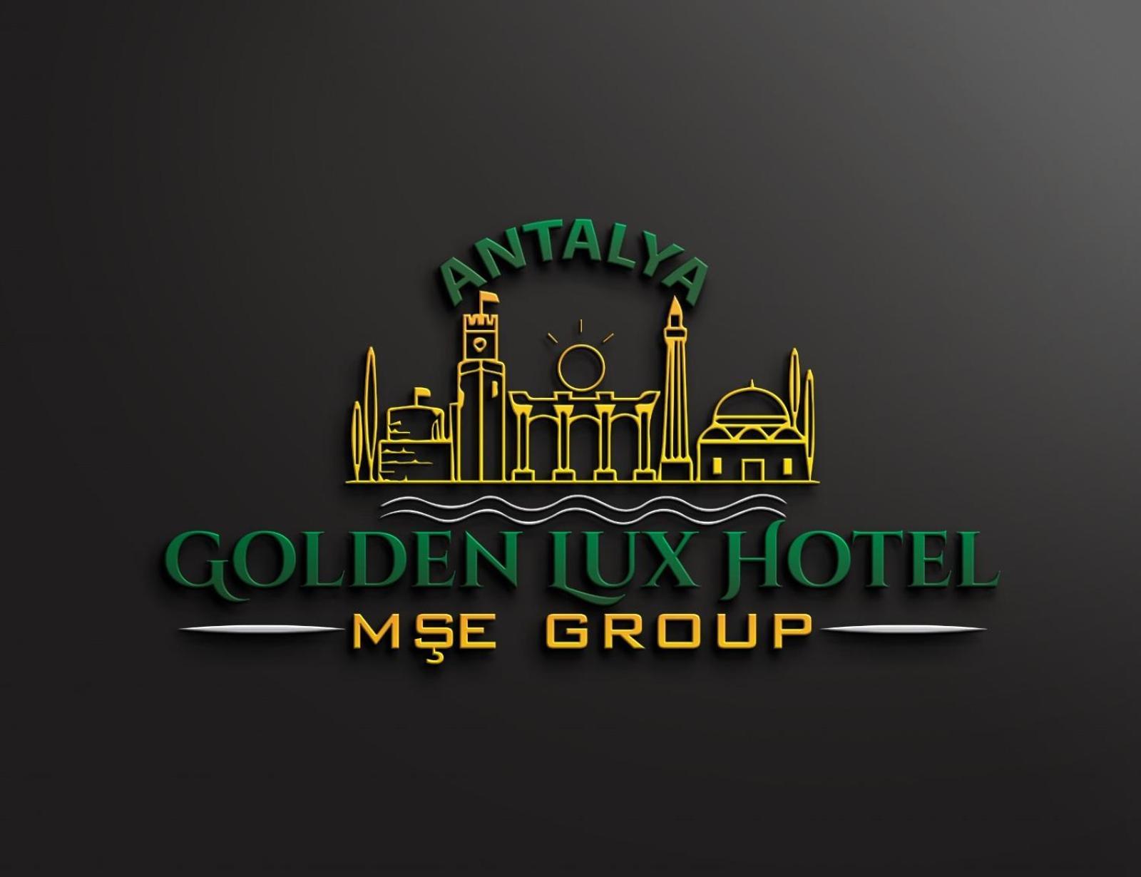 Golden Lux Hotel Анталья Экстерьер фото